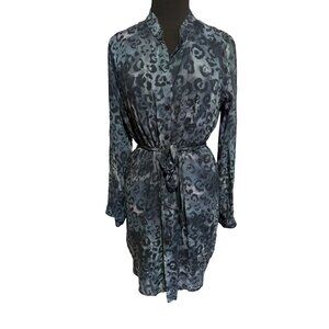Cloth & Stone for Anthropologie – Cheetah‎ Print Wrap Dress – Size L
